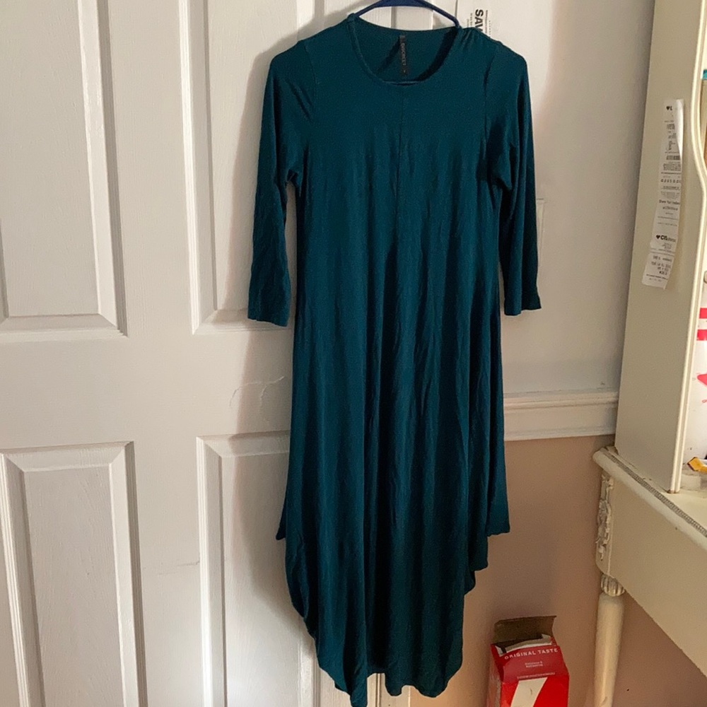 Turquoise dress
